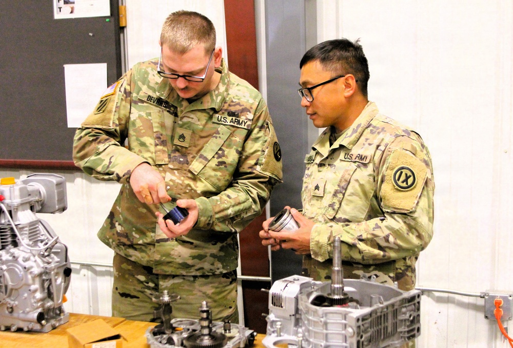 Soldiers train to earn 91J MOS at RTS-Maintenance at Fort McCoy