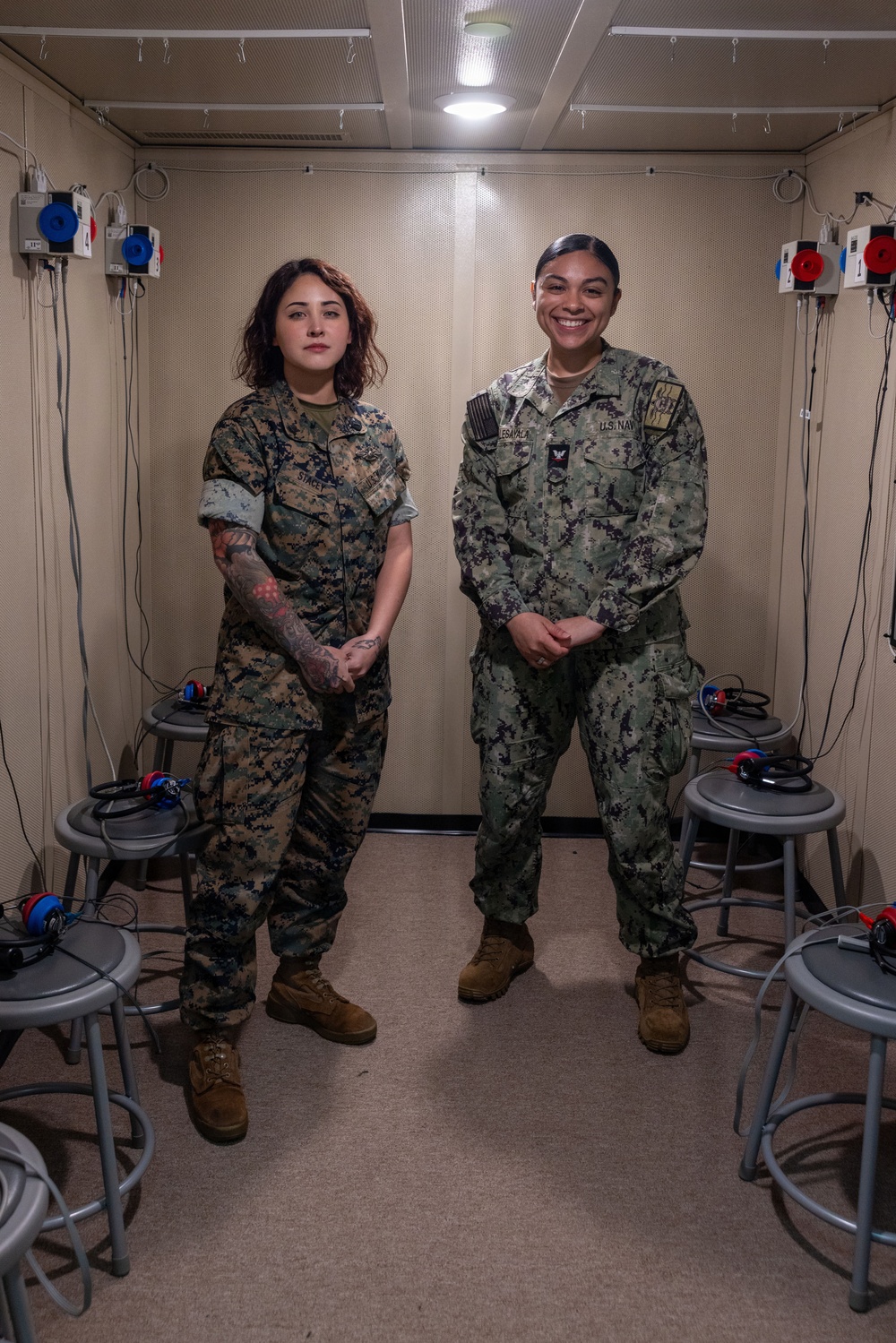 Camp Blaz corpsmen conduct on the job training to increase Camp Blaz capabilities