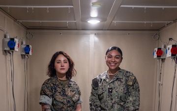 Camp Blaz corpsmen conduct on the job training to increase Camp Blaz capabilities