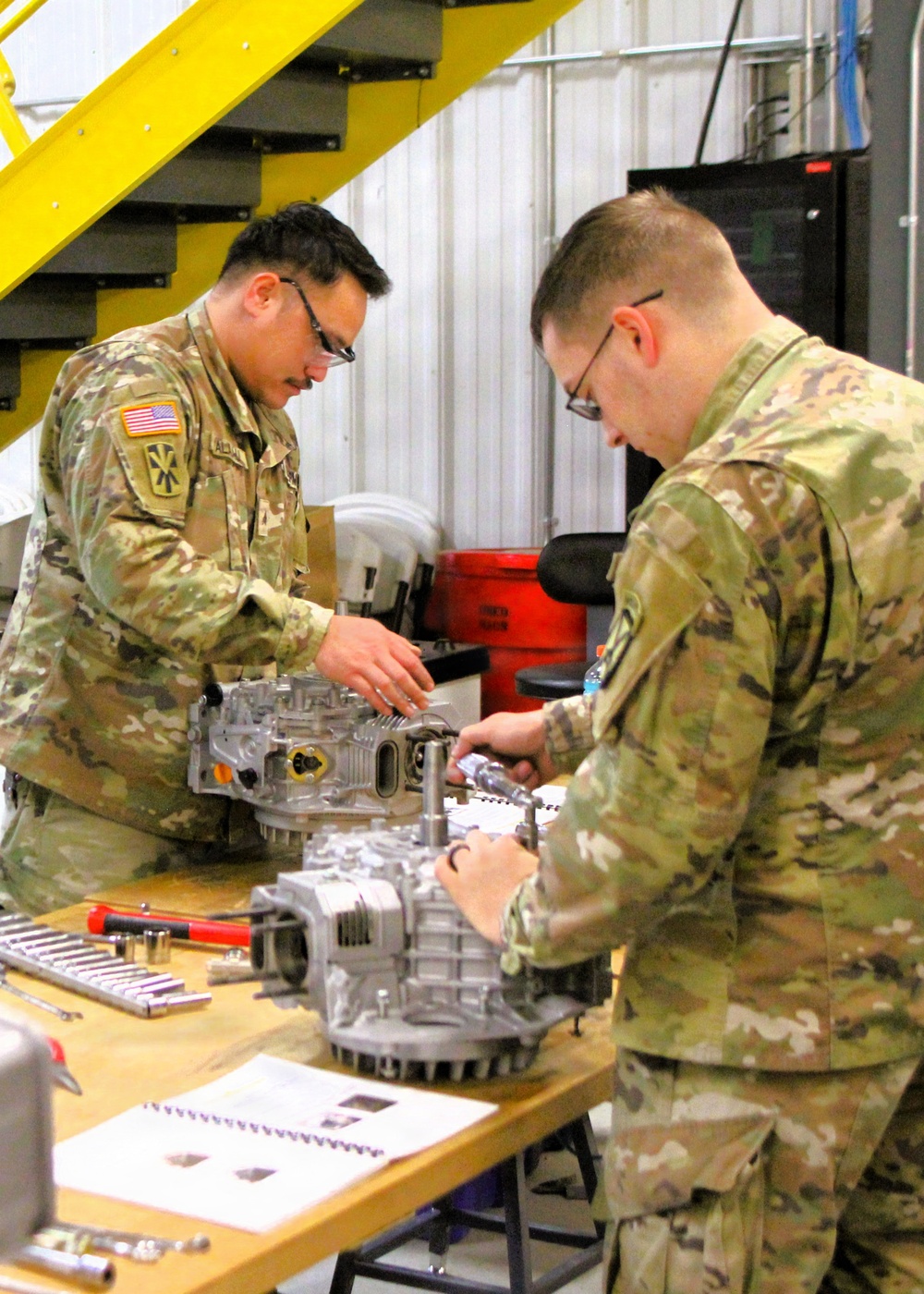 Soldiers train to earn 91J MOS at RTS-Maintenance at Fort McCoy