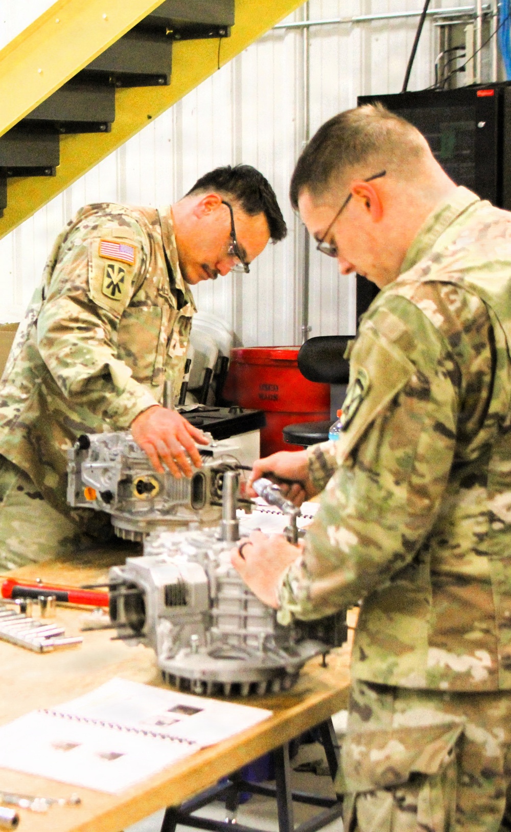 Soldiers train to earn 91J MOS at RTS-Maintenance at Fort McCoy