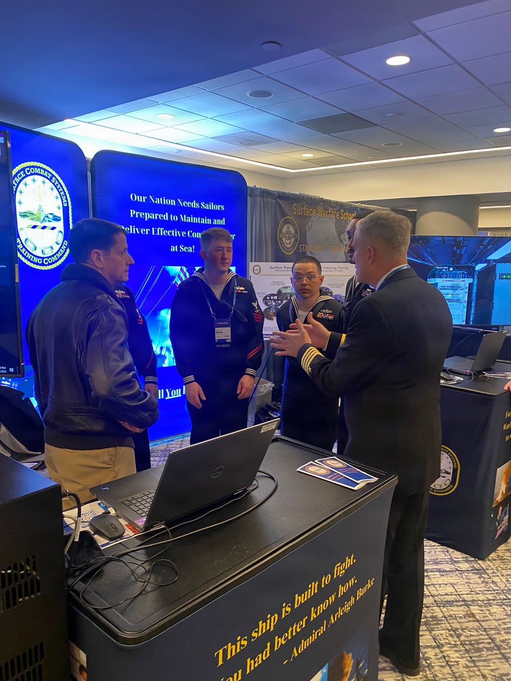 CNETC Engages with SCSTC Sailors at SNA's 38th National Symposium