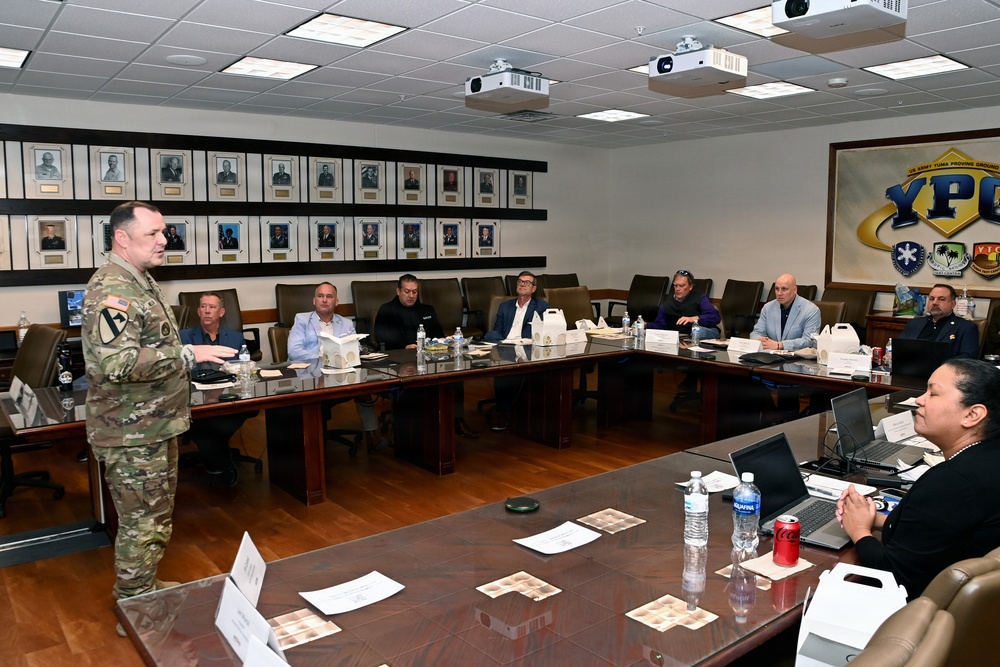 U.S. Army Yuma Proving Ground hosts Arizona Space Commission meeting
