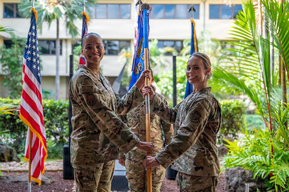 48th APS assumption of command