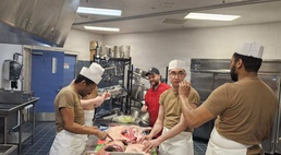 NAVSUP FLC Puget Sound Navy Food Management Team Teaches Meat Fabrication Skills to Fleet Culinary Specialists