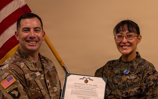 Korea Viper 26.1 | V16 Corpsmen Receive Army Achievement Medal for providing Life-Saving Medical Aid
