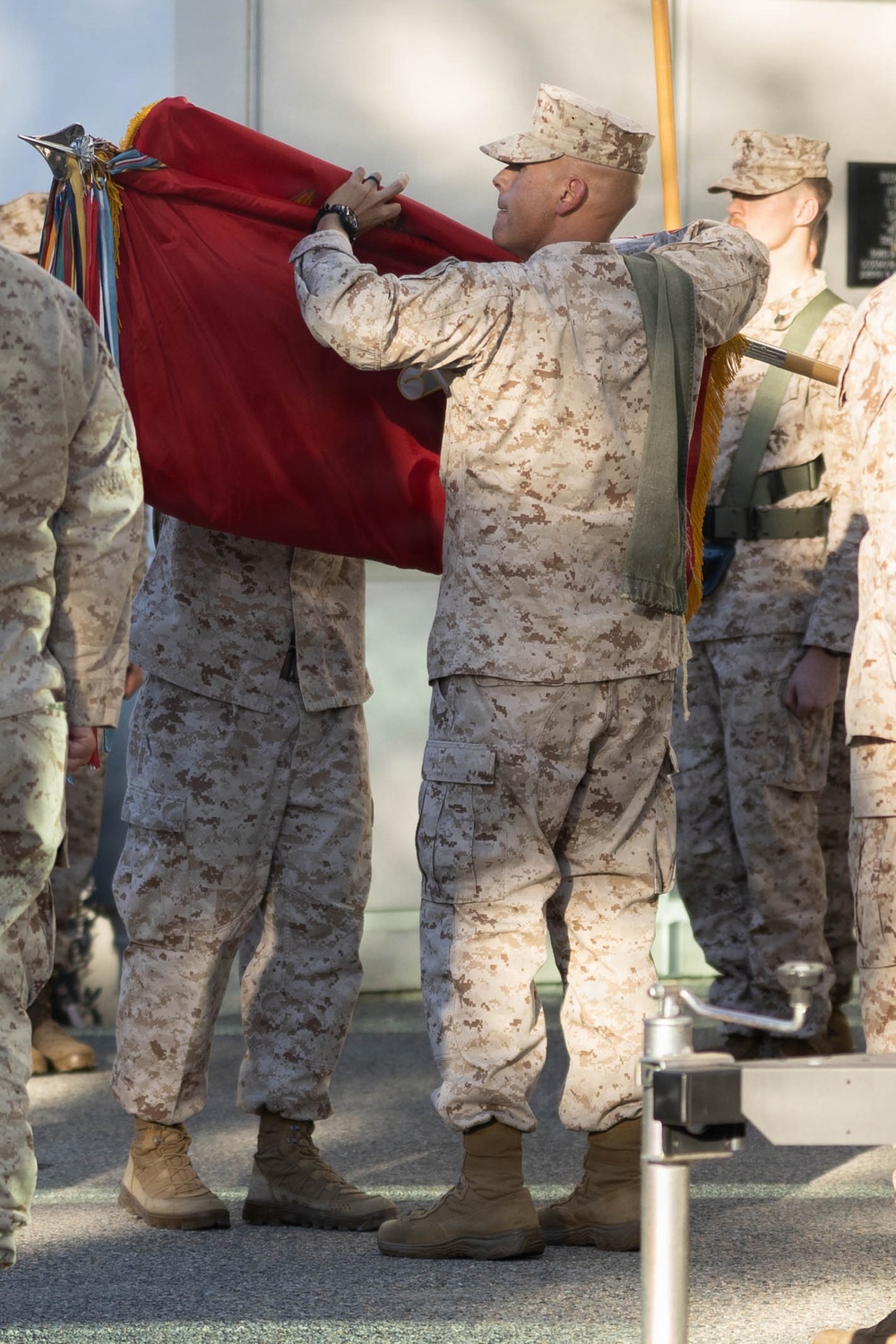 3rd Bn., 4th Marines transfers authority to 2nd Bn., 1st Marines