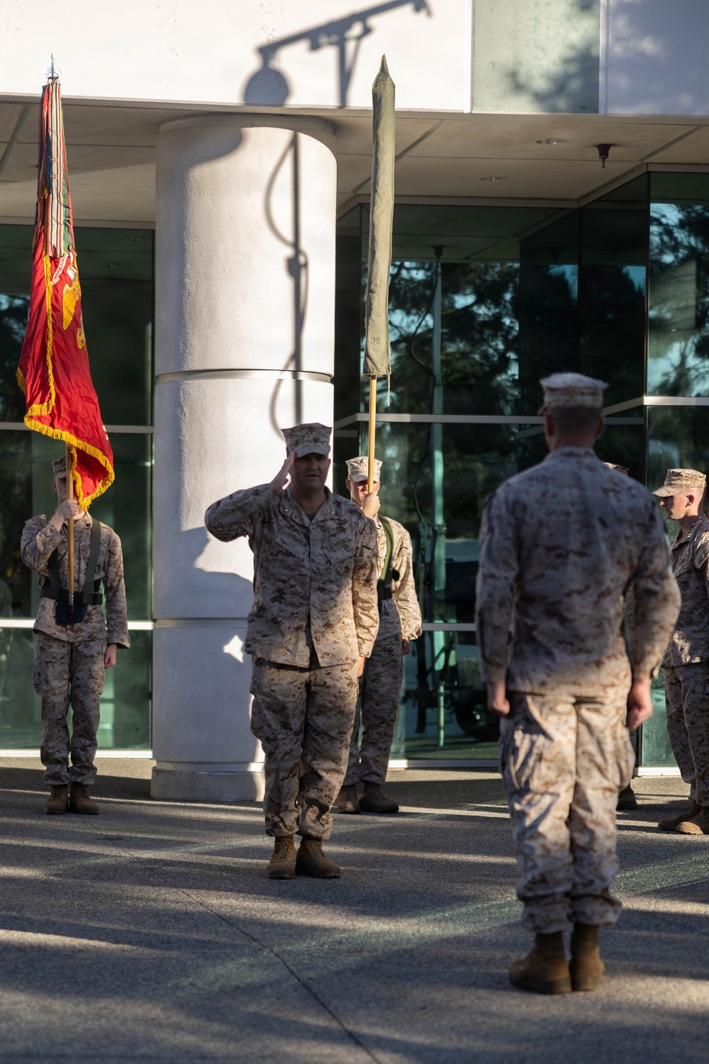 3rd Bn., 4th Marines transfers authority to 2nd Bn., 1st Marines