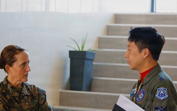 MARFORK visits ROK Air Force 16th Fighter Wing at Yecheon AB