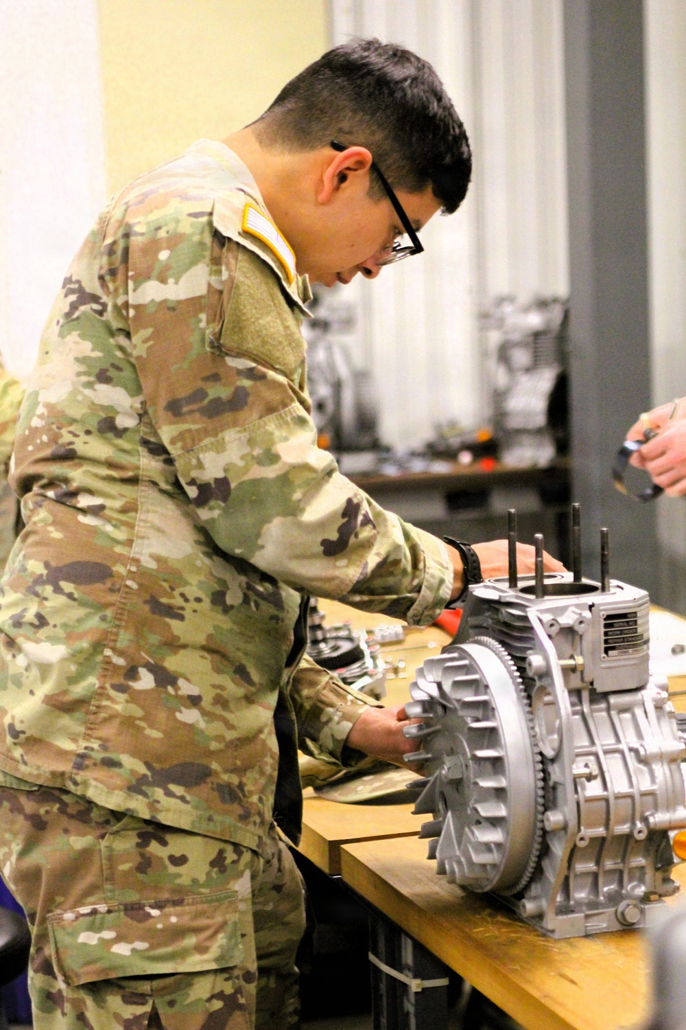 91J10 Quartermaster and Chemical Equipment Repairer Course at Fort McCoy