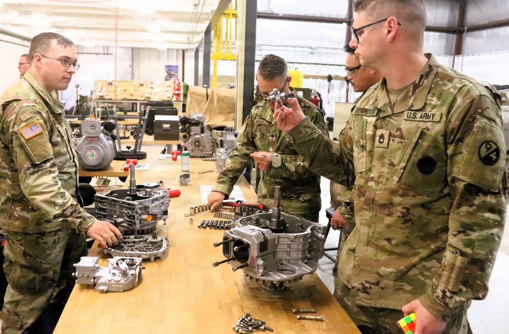 91J10 Quartermaster and Chemical Equipment Repairer Course at Fort McCoy