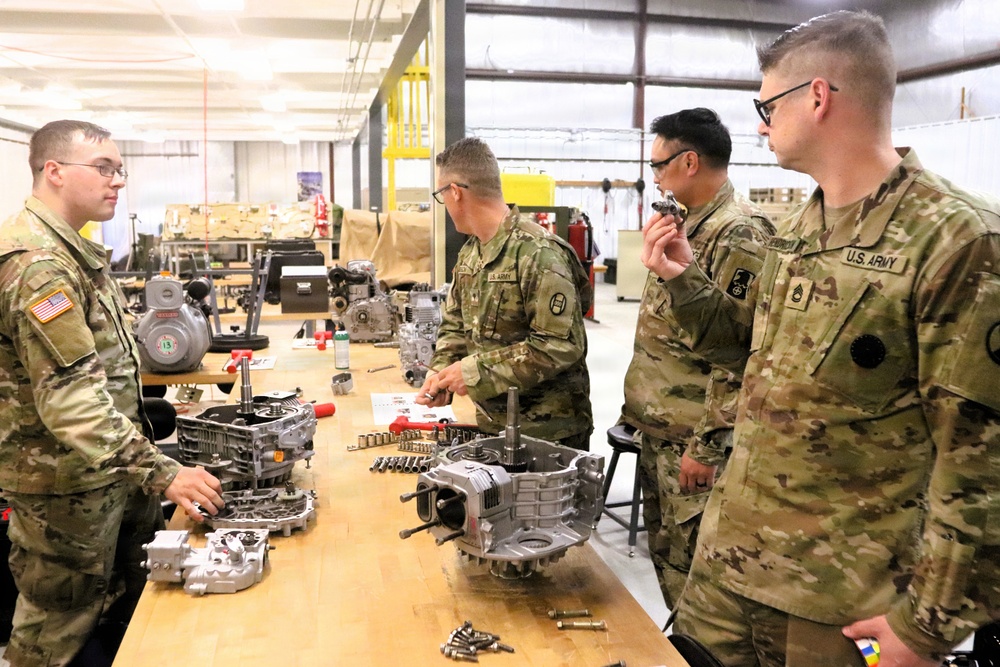 91J10 Quartermaster and Chemical Equipment Repairer Course at Fort McCoy
