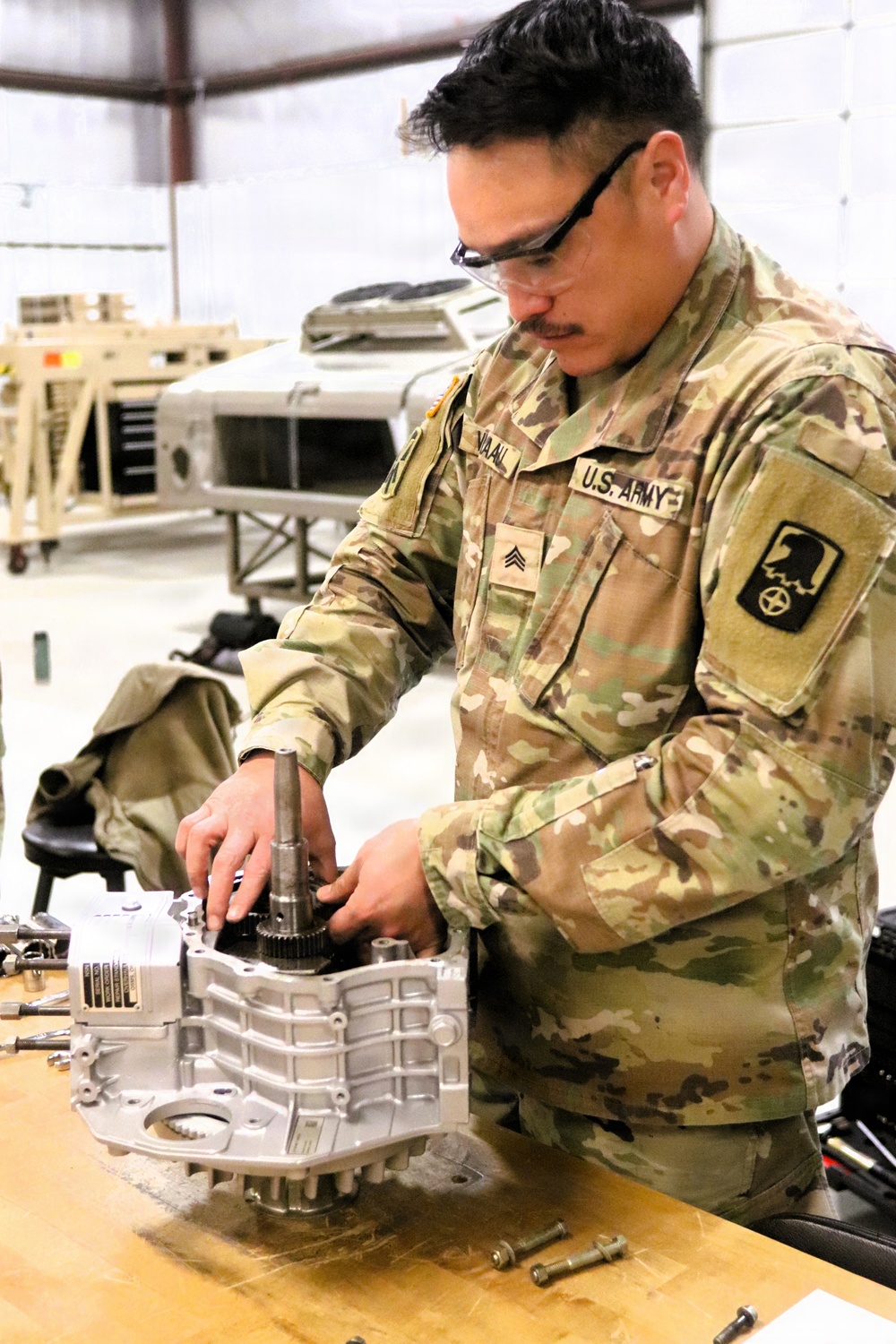 91J10 Quartermaster and Chemical Equipment Repairer Course at Fort McCoy