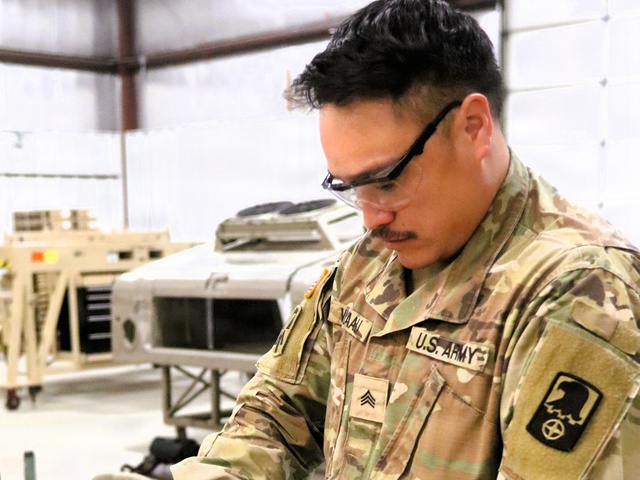 91J10 Quartermaster and Chemical Equipment Repairer Course at Fort McCoy