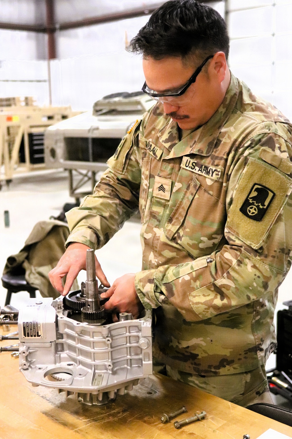 91J10 Quartermaster and Chemical Equipment Repairer Course at Fort McCoy