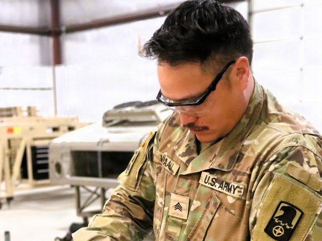 91J10 Quartermaster and Chemical Equipment Repairer Course at Fort McCoy