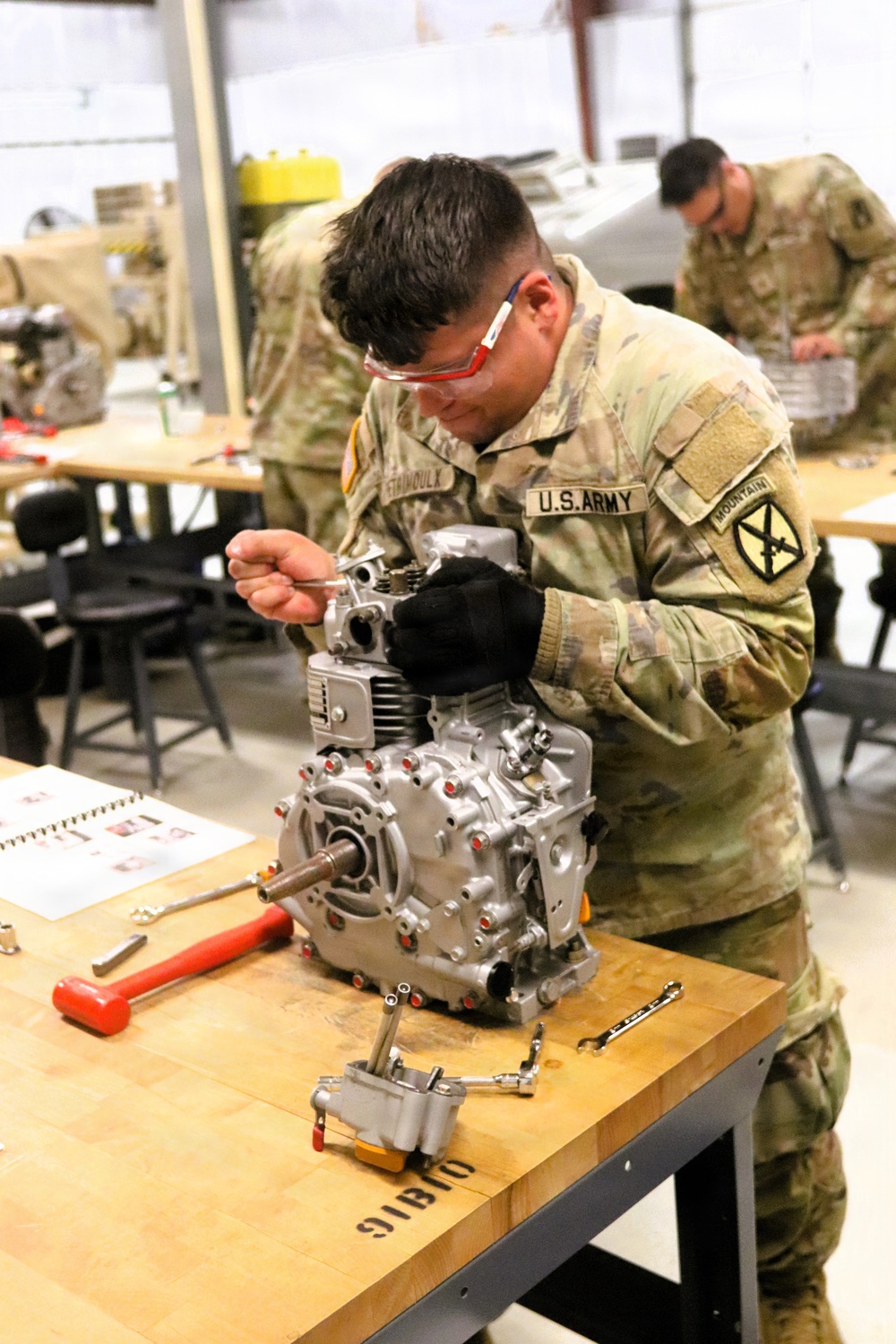 91J10 Quartermaster and Chemical Equipment Repairer Course at Fort McCoy