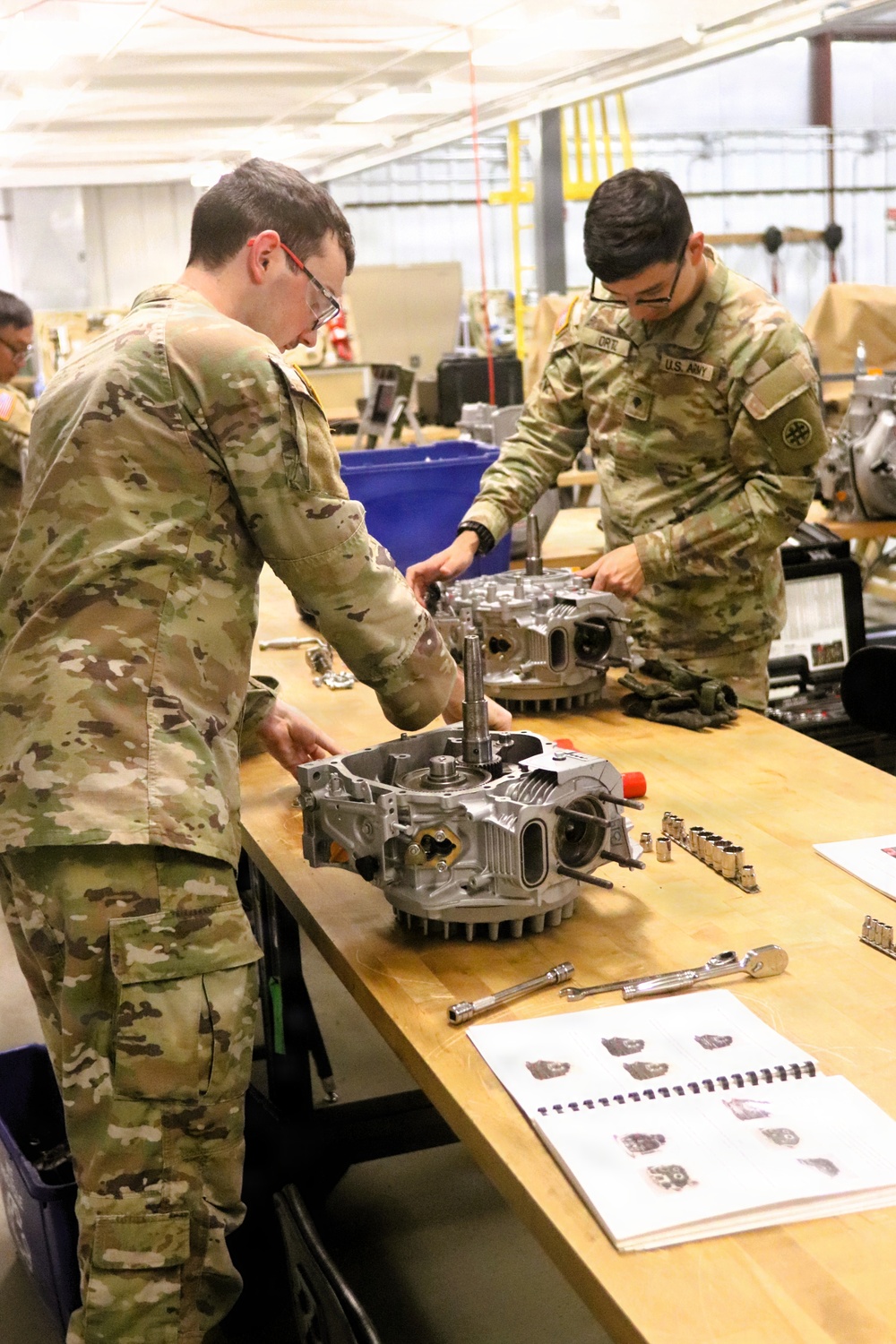 91J10 Quartermaster and Chemical Equipment Repairer Course at Fort McCoy