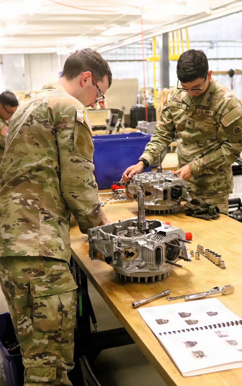 91J10 Quartermaster and Chemical Equipment Repairer Course at Fort McCoy
