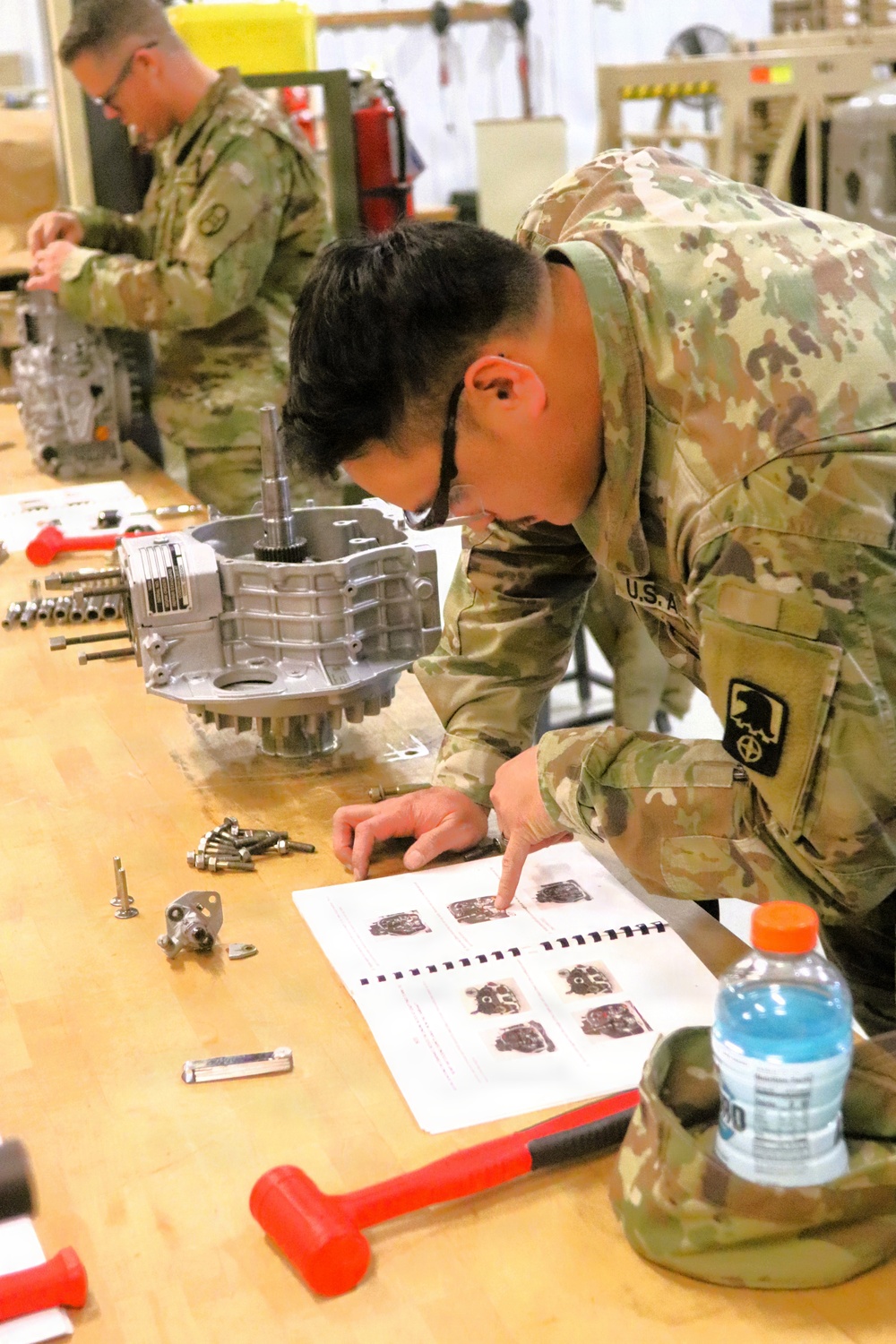 91J10 Quartermaster and Chemical Equipment Repairer Course at Fort McCoy