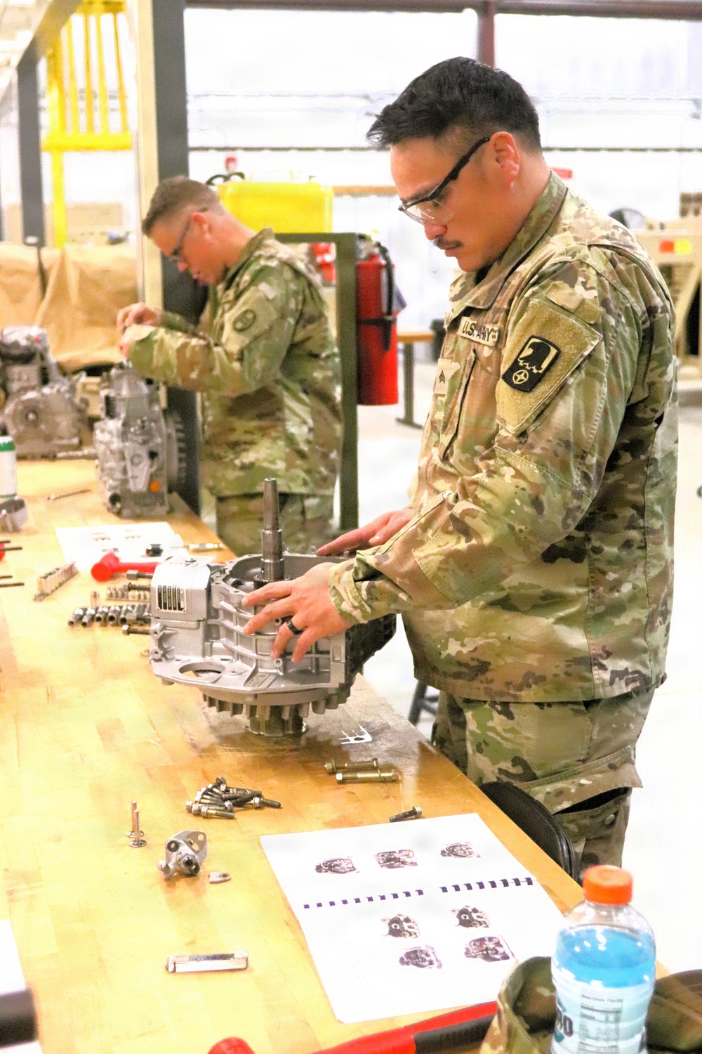 91J10 Quartermaster and Chemical Equipment Repairer Course at Fort McCoy