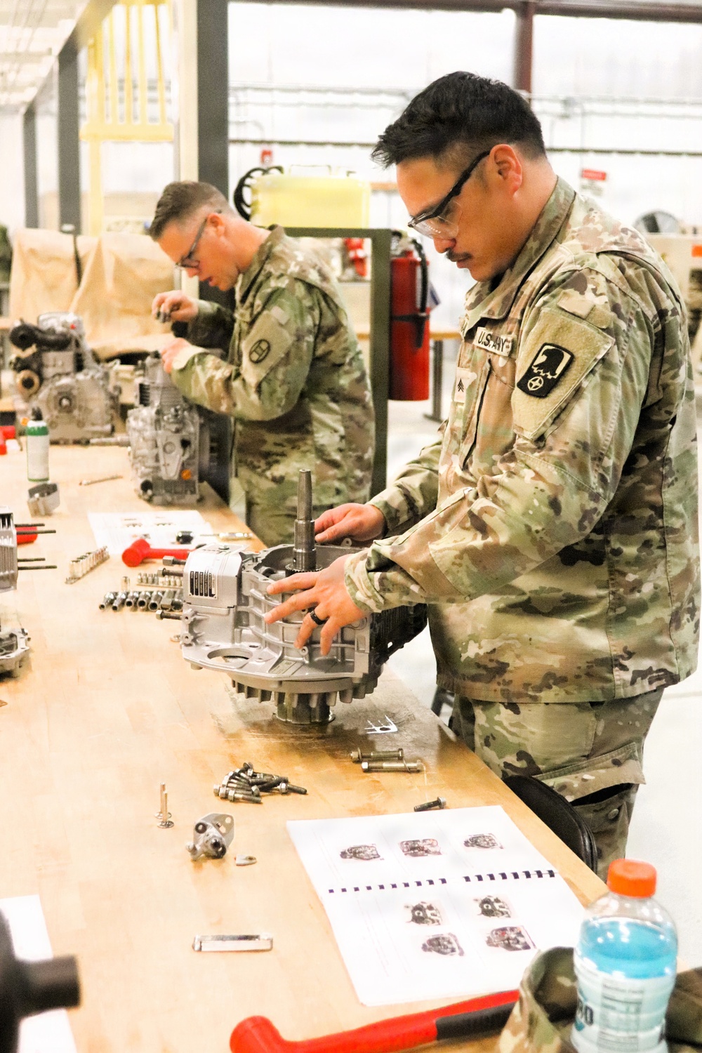 91J10 Quartermaster and Chemical Equipment Repairer Course at Fort McCoy