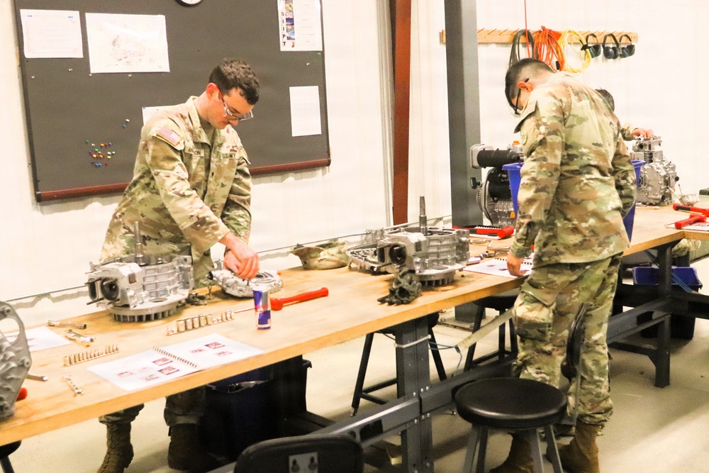 91J10 Quartermaster and Chemical Equipment Repairer Course at Fort McCoy