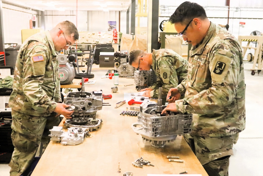 91J10 Quartermaster and Chemical Equipment Repairer Course at Fort McCoy