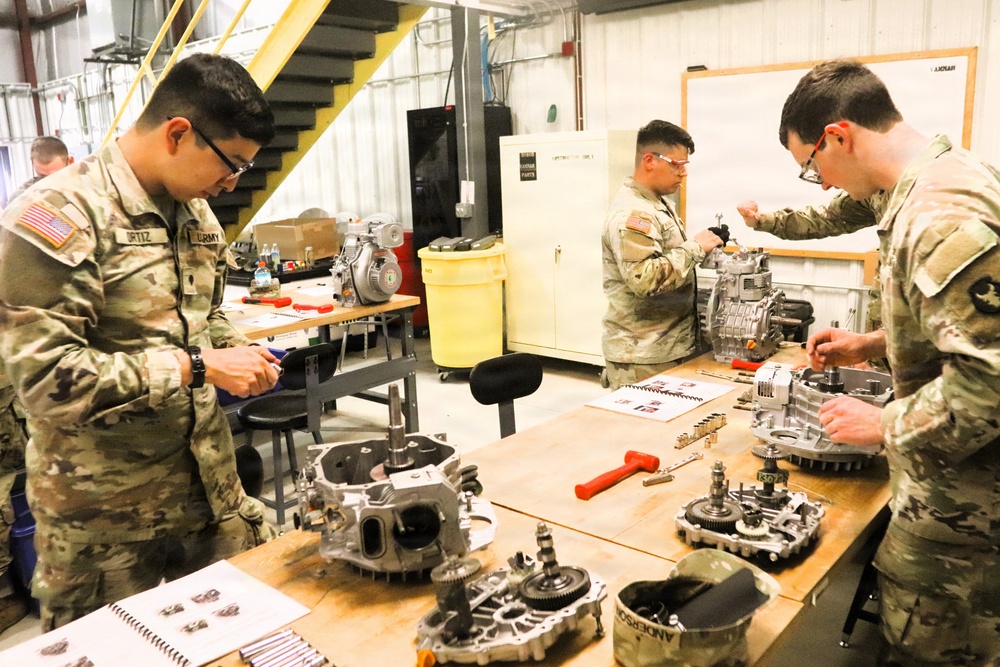 91J10 Quartermaster and Chemical Equipment Repairer Course at Fort McCoy