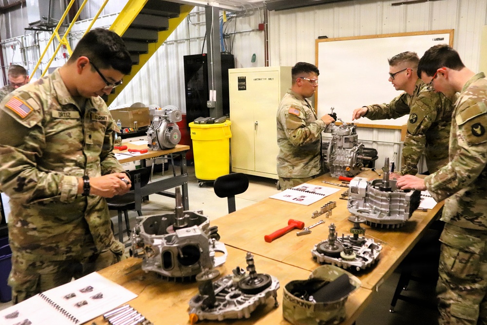 91J10 Quartermaster and Chemical Equipment Repairer Course at Fort McCoy