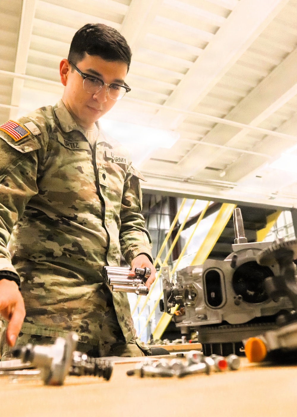 91J10 Quartermaster and Chemical Equipment Repairer Course at Fort McCoy