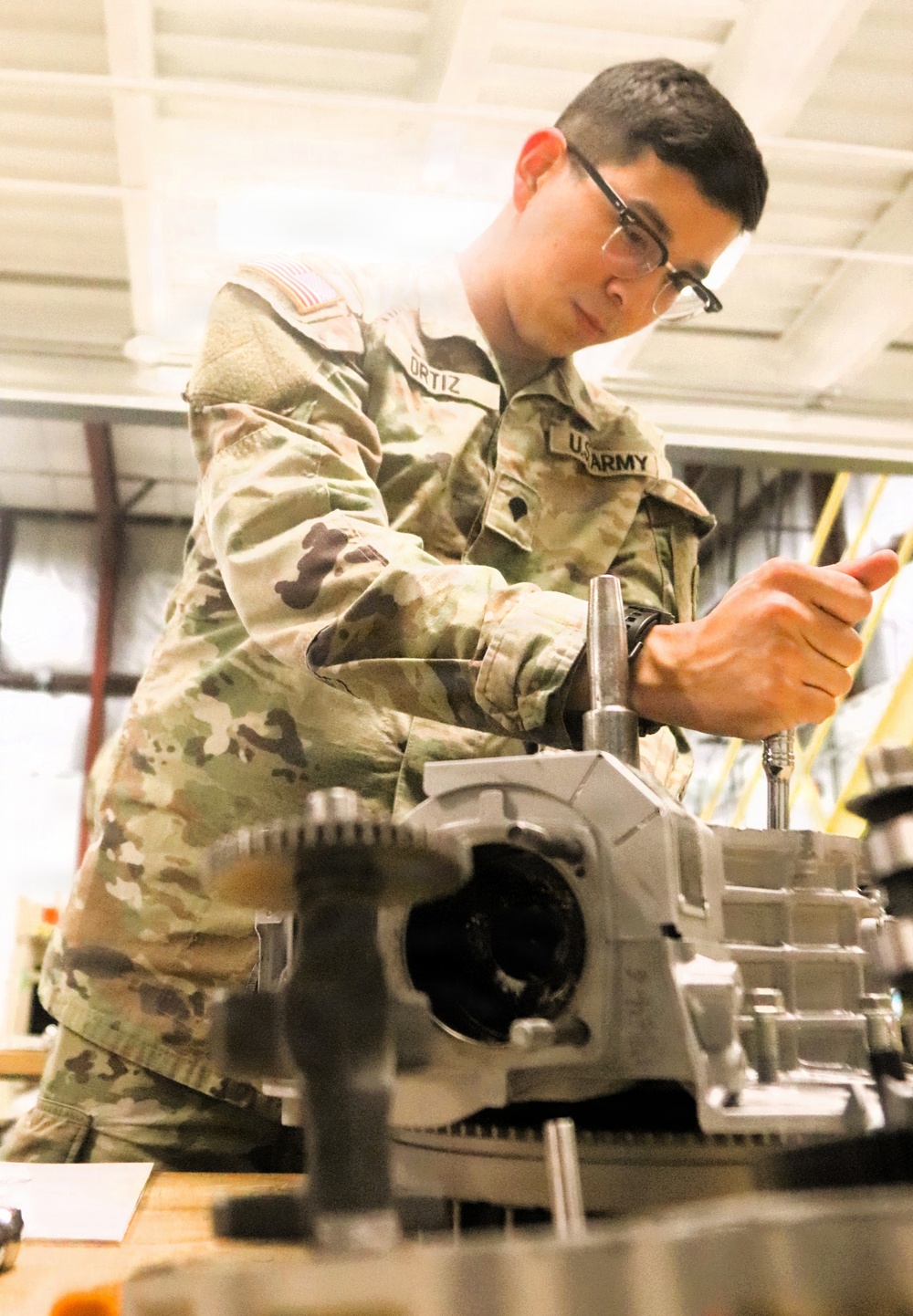 91J10 Quartermaster and Chemical Equipment Repairer Course at Fort McCoy