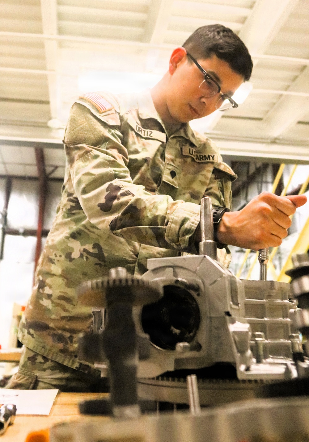 91J10 Quartermaster and Chemical Equipment Repairer Course at Fort McCoy