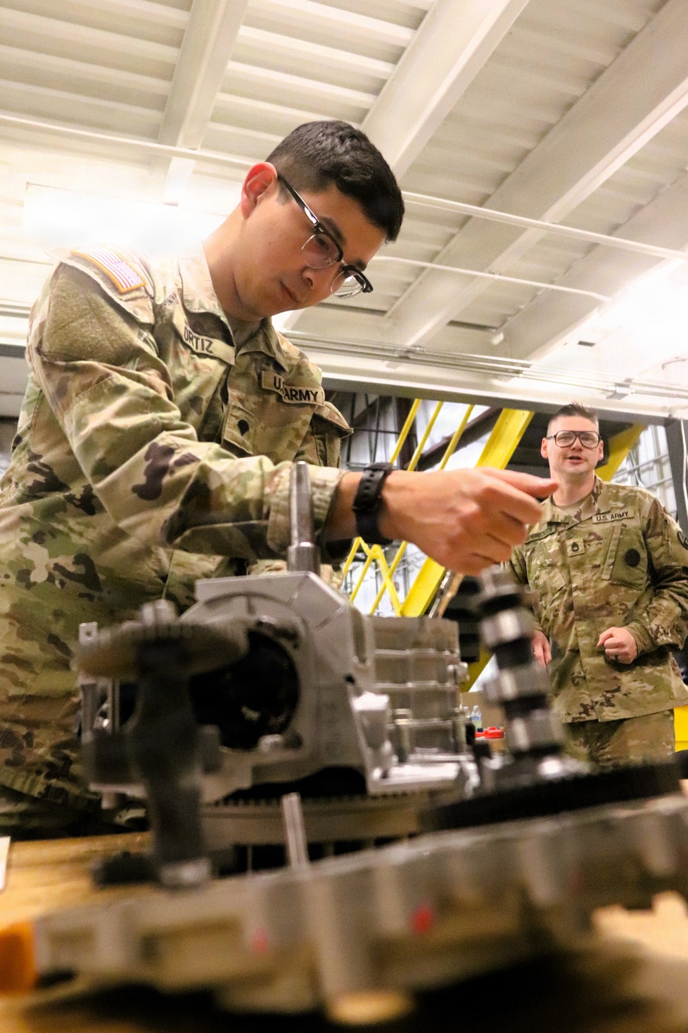 91J10 Quartermaster and Chemical Equipment Repairer Course at Fort McCoy