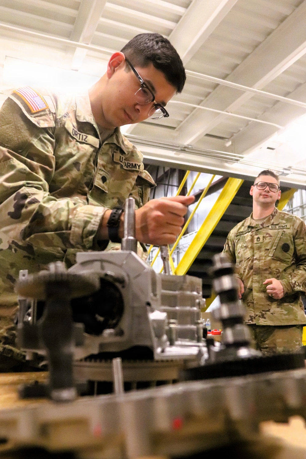 91J10 Quartermaster and Chemical Equipment Repairer Course at Fort McCoy