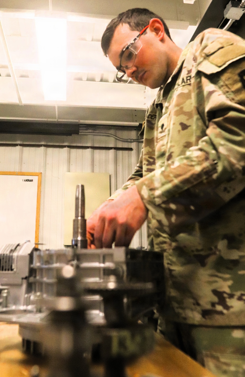 91J10 Quartermaster and Chemical Equipment Repairer Course at Fort McCoy