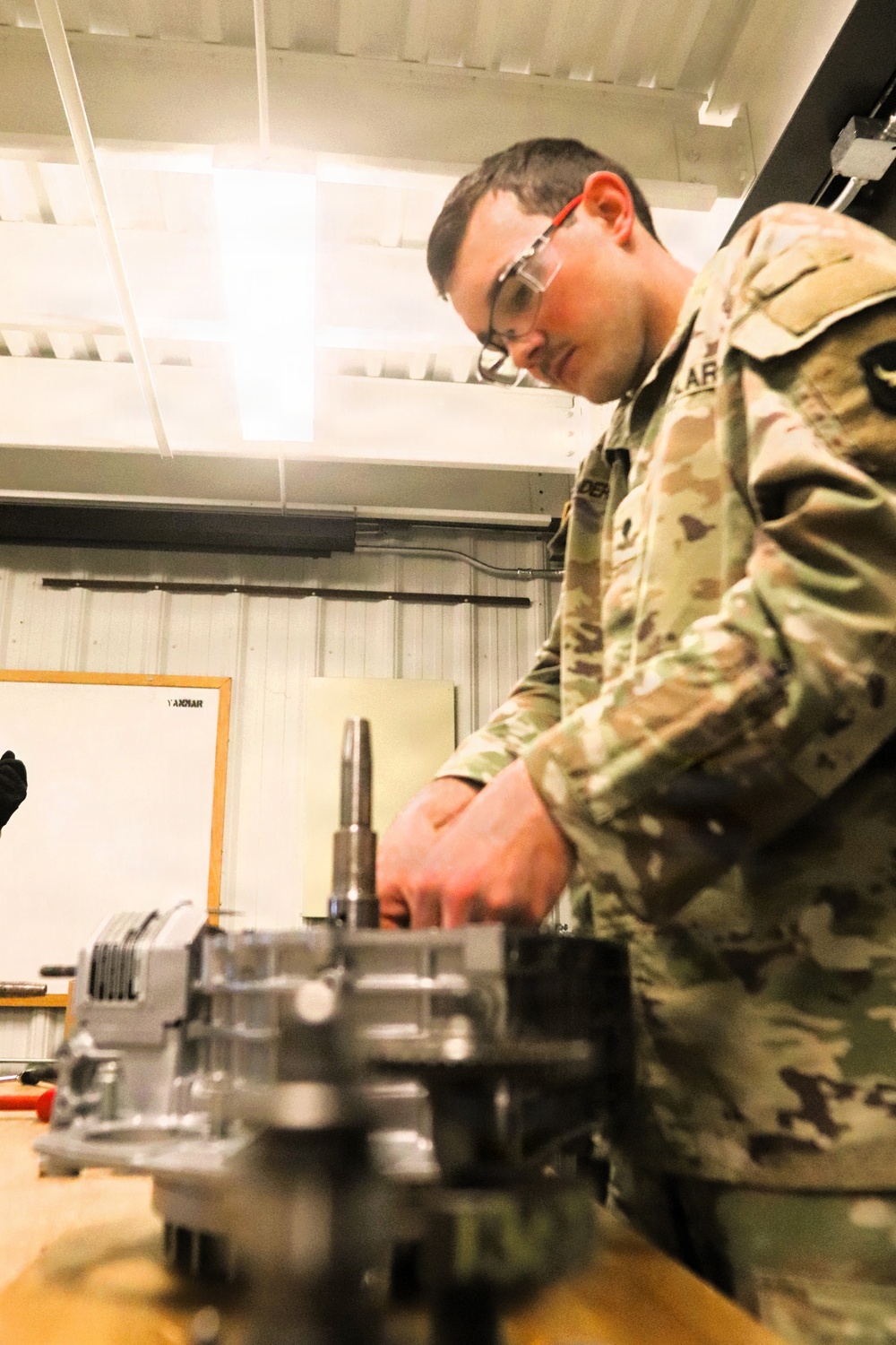 91J10 Quartermaster and Chemical Equipment Repairer Course at Fort McCoy