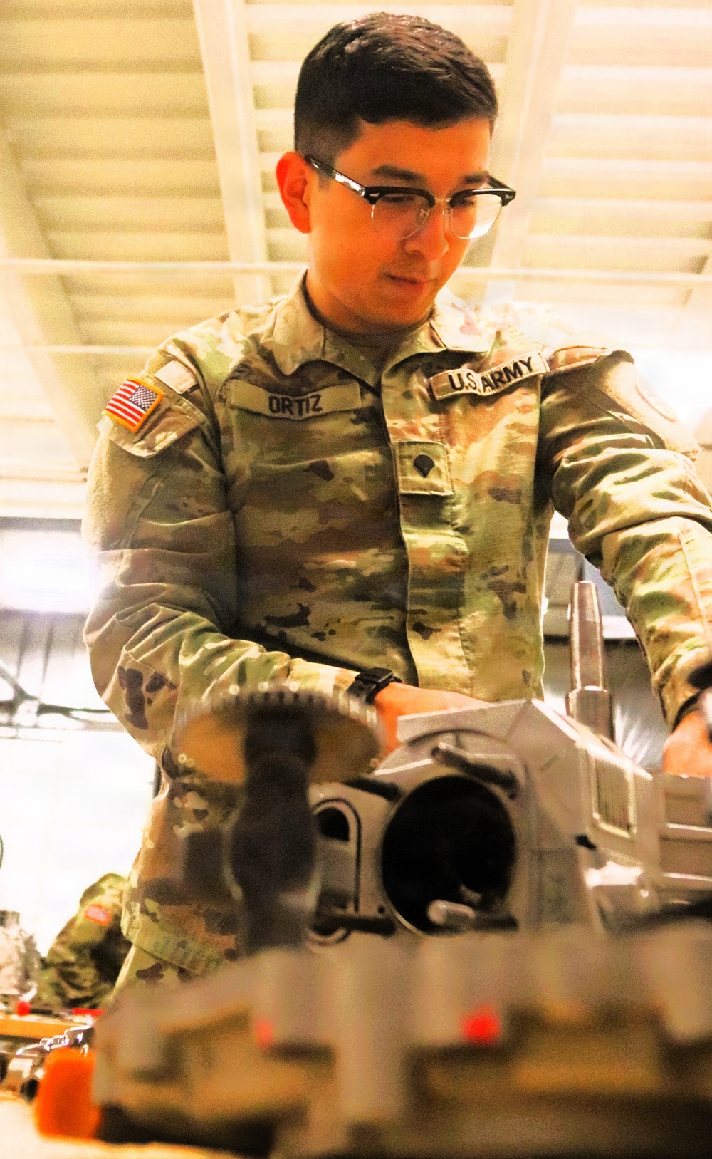 91J10 Quartermaster and Chemical Equipment Repairer Course at Fort McCoy