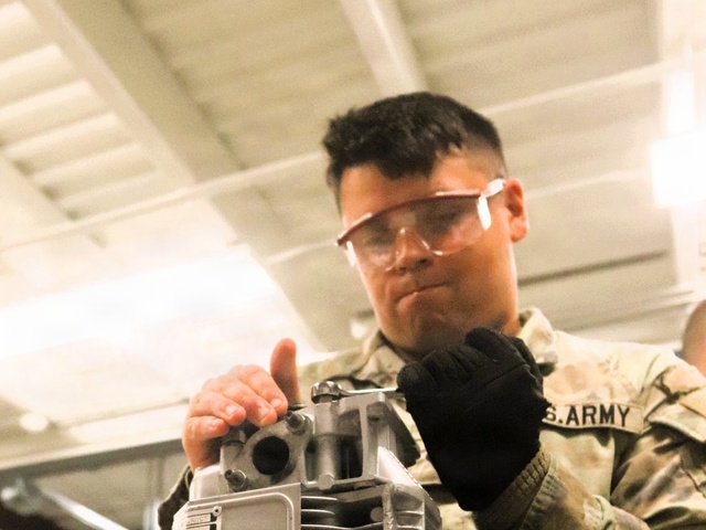 91J10 Quartermaster and Chemical Equipment Repairer Course at Fort McCoy