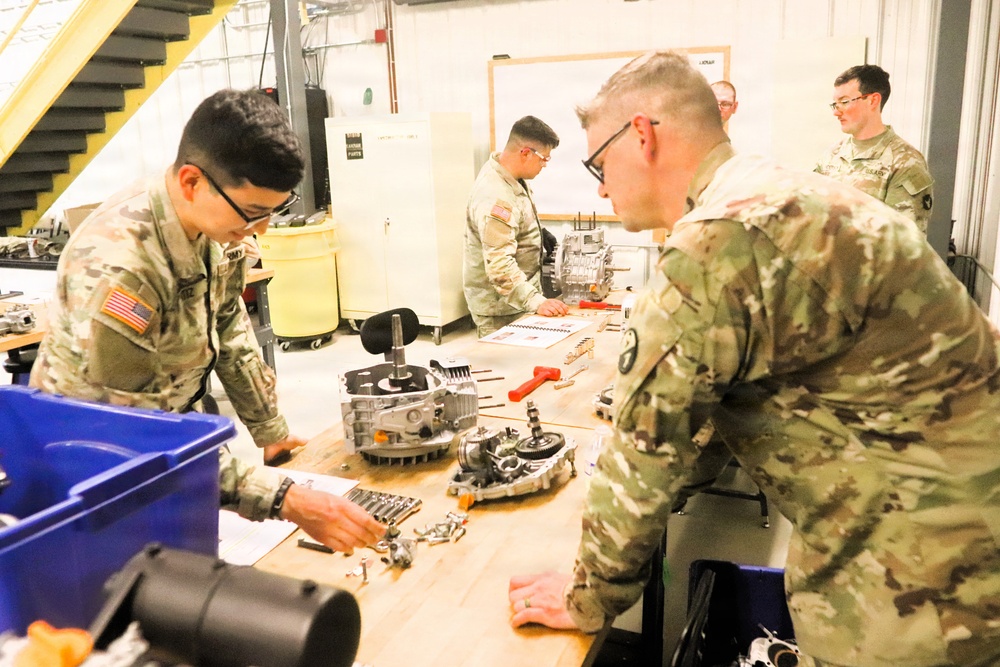 91J10 Quartermaster and Chemical Equipment Repairer Course at Fort McCoy