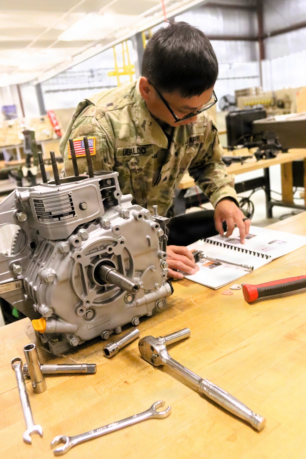 91J10 Quartermaster and Chemical Equipment Repairer Course at Fort McCoy