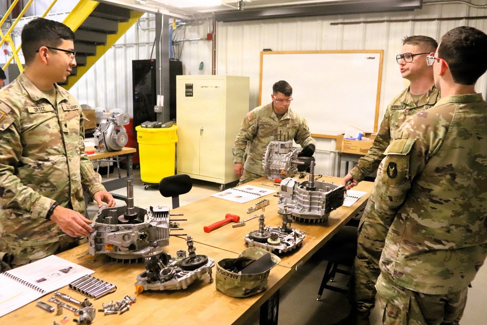 91J10 Quartermaster and Chemical Equipment Repairer Course at Fort McCoy