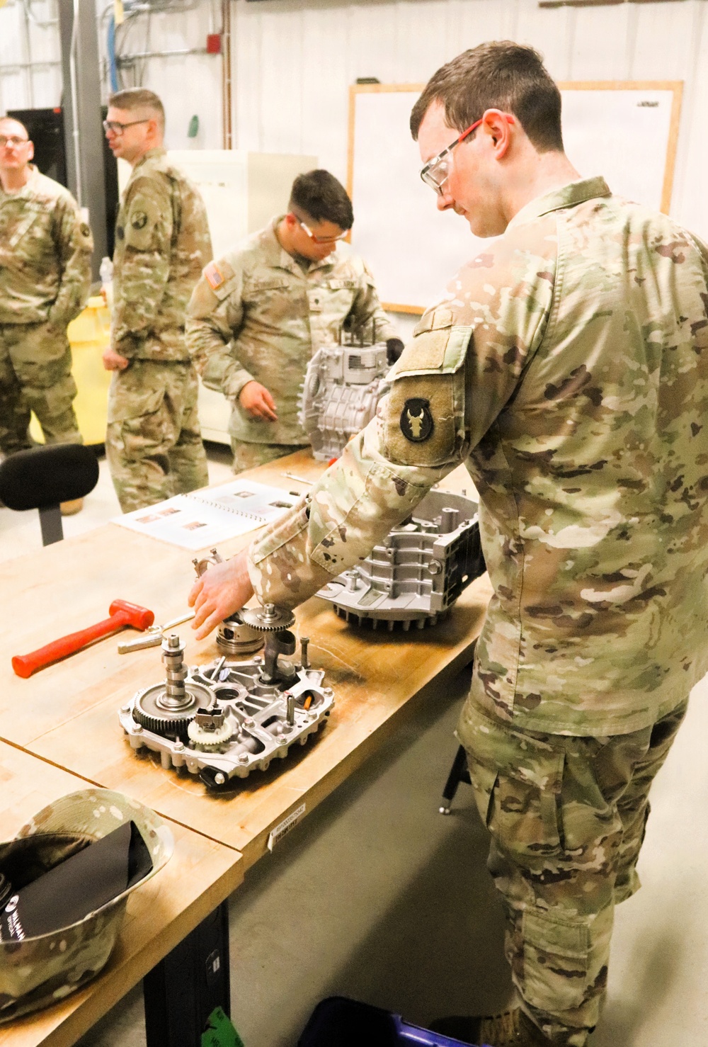 91J10 Quartermaster and Chemical Equipment Repairer Course at Fort McCoy