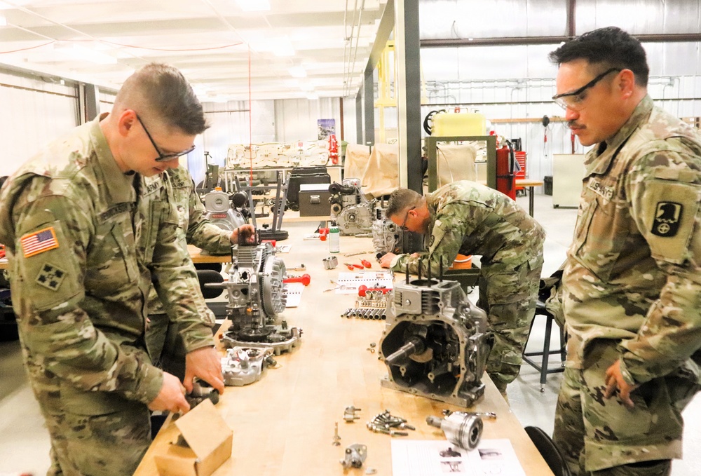 91J10 Quartermaster and Chemical Equipment Repairer Course at Fort McCoy