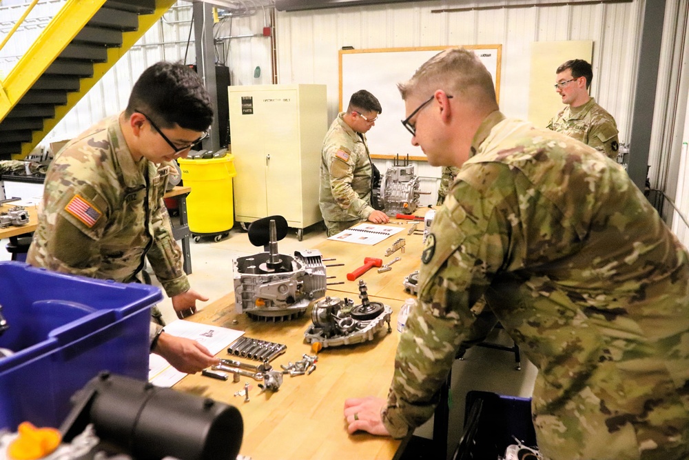 91J10 Quartermaster and Chemical Equipment Repairer Course at Fort McCoy