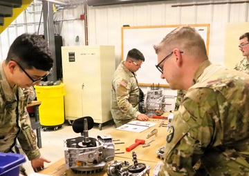 91J10 Quartermaster and Chemical Equipment Repairer Course at Fort McCoy