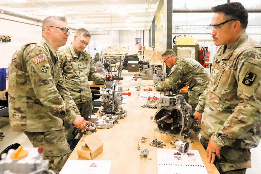 91J10 Quartermaster and Chemical Equipment Repairer Course at Fort McCoy