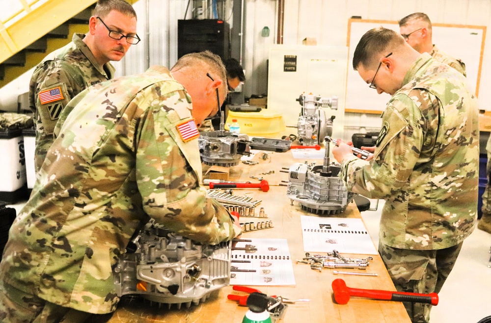 91J10 Quartermaster and Chemical Equipment Repairer Course at Fort McCoy