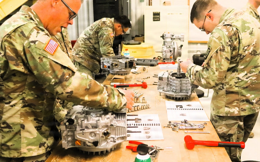 91J10 Quartermaster and Chemical Equipment Repairer Course at Fort McCoy