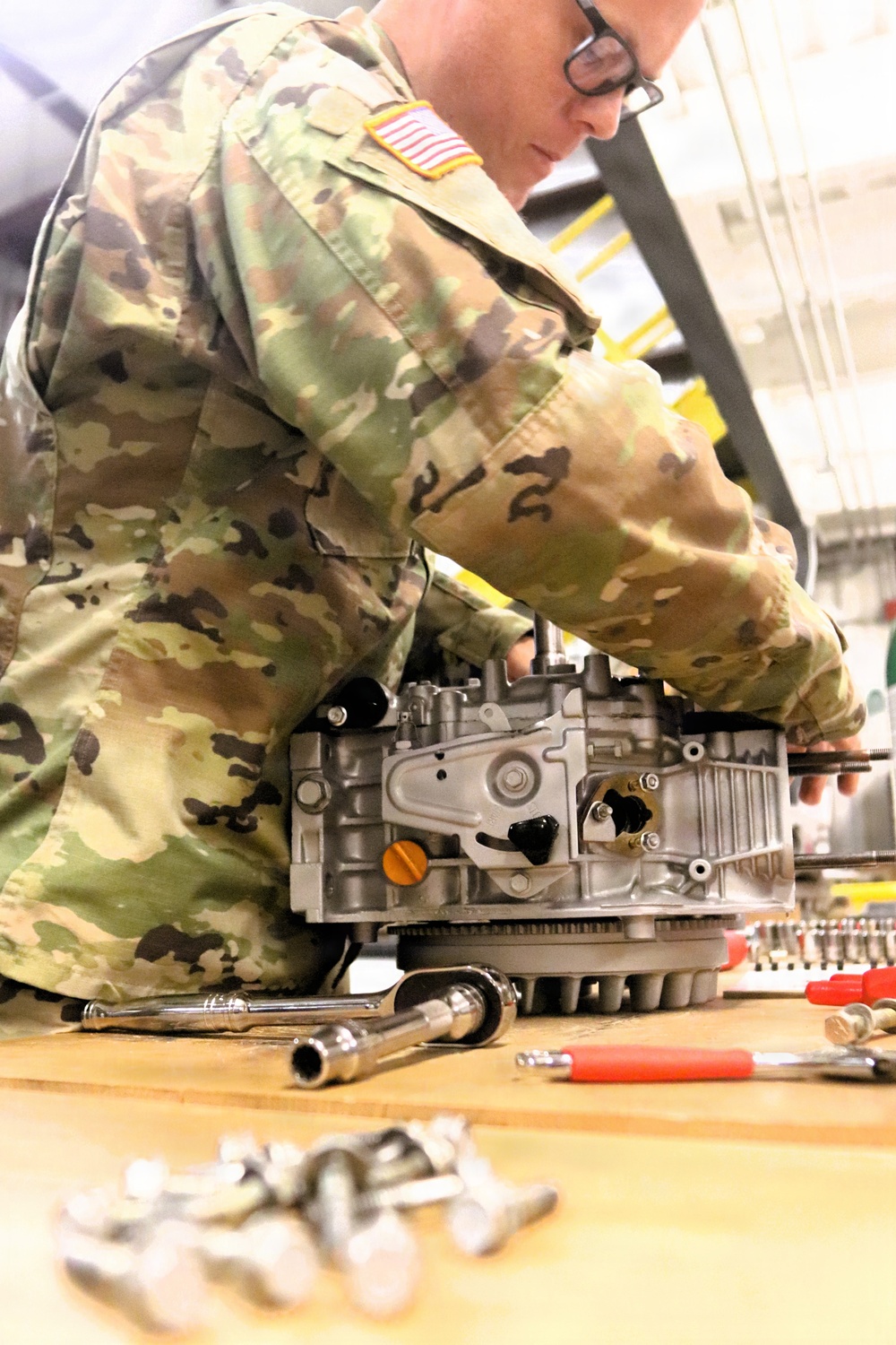 91J10 Quartermaster and Chemical Equipment Repairer Course at Fort McCoy